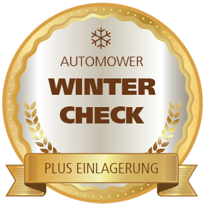 Automower-Winterservice mit Einlagerung